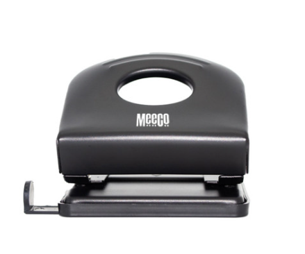2- HOLE 20 SHEET PUNCH BLACK