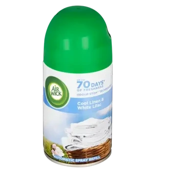 Airwick cool linen & white lilac Automatic spray refill 250ml