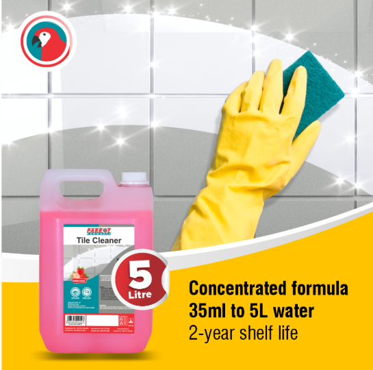Parrot Janitorial tile cleaner 5L (Strawberry scented)