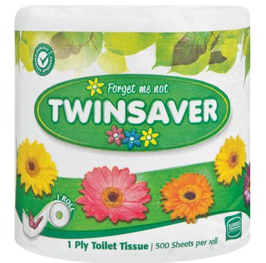 Twinsaver Econo Toilet Paper1Ply (Each)