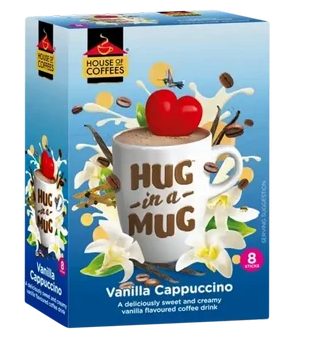 Hug in a mug vanilla cappuccino 8 x 24g