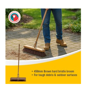 Outdoor Platform Broom 450mm (18'')