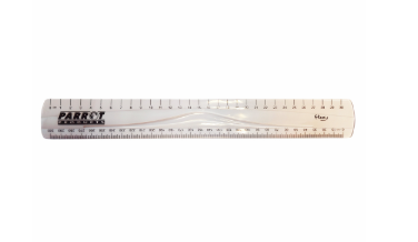 ruler 30cm - clear magnetic